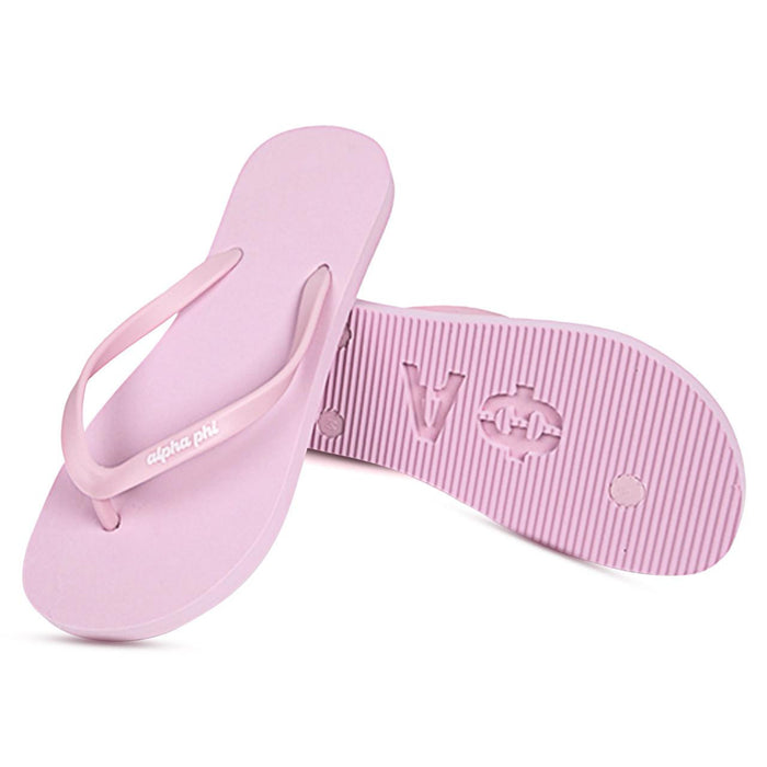 Sorority Shop Alpha Phi Flip Flops Alpha Phi Flip Flops