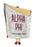 Alpha Phi Floral Sherpa Lap Blanket Alpha Phi Floral Sherpa Lap Blanket