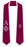 Discount Alpha Phi Greek 2 Tone Lettered Graduation Sash Stole DISCOUNT-Alpha Phi Greek 2 Tone Lettered Graduation Sash Stole