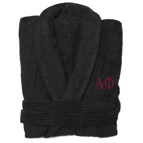 Alpha Phi Greek Letter Bathrobe Alpha Phi Greek Letter Bathrobe