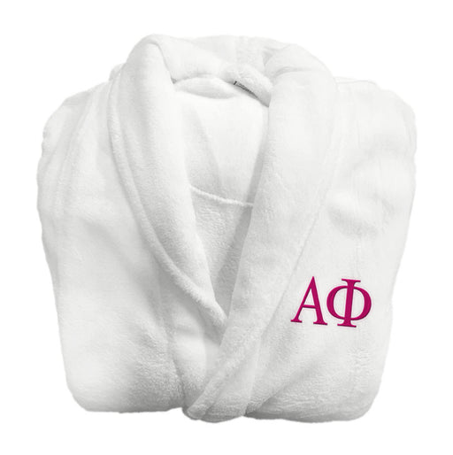 Alpha Phi Alpha Phi Greek Letter Bathrobe