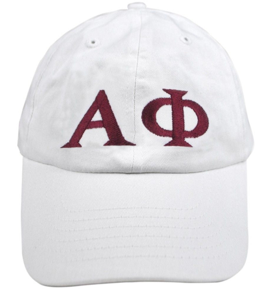 Alpha Phi Greek Letter Hat Alpha Phi Greek Letter Hat