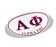 Alpha Phi Greek Letter Oval Decal Alpha Phi Greek Letter Oval Decal