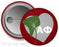 Alpha Phi Heart Mascot Button Alpha Phi Heart Mascot Button