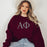Alpha Phi Lettered World Famous Greek Crewneck Alpha Phi Lettered World Famous Greek Crewneck
