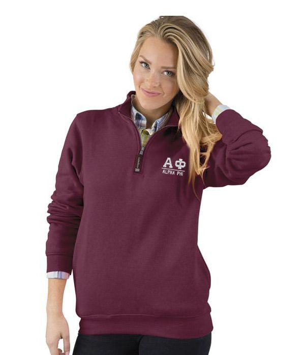 Alpha Phi Custom Fashion Pullover Alpha Phi Custom Fashion Pullover