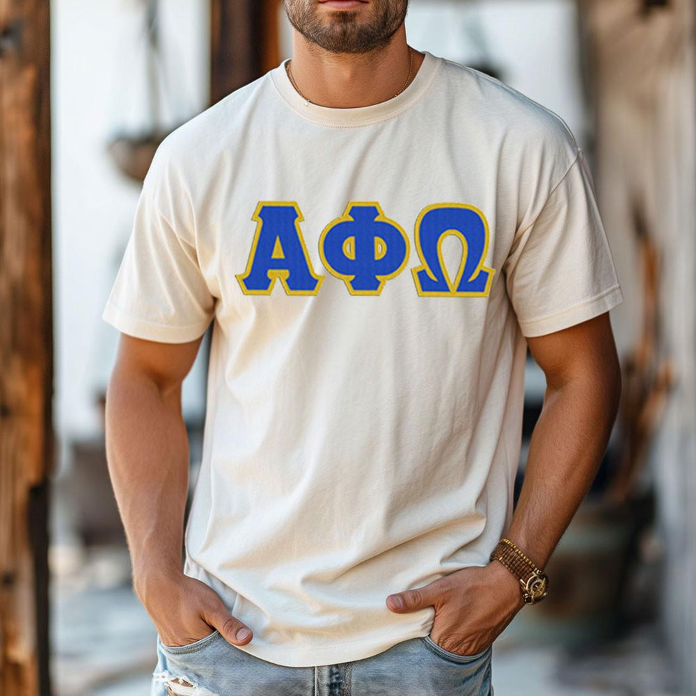Alpha Phi Omega 2 Day Ship Twill Tee Alpha Phi Omega - 2 Day Ship Twill Tee