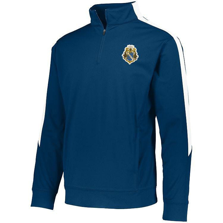Discount Alpha Phi Omega World Famous Greek Crest Shield Medalist Pullover DISCOUNT-Alpha Phi Omega-  World Famous Greek Crest - Shield Medalist Pullover