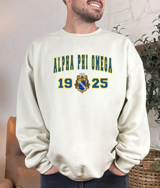 Alpha Phi Omega Alpha Phi Omega Athlete Crewneck Sweatshirt