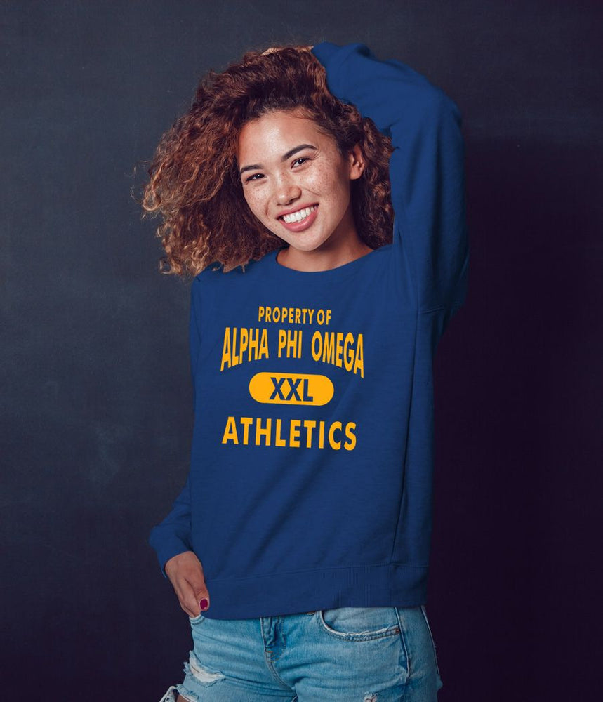 Alpha Phi Omega Athletics Crewneck Sweatshirt Alpha Phi Omega Athletics Crewneck Sweatshirt