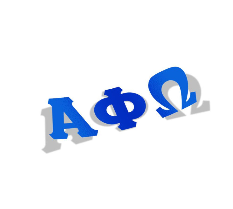 Alpha Phi Omega Alpha Phi Omega Big Greek Letter Window Sticker Decal ...
