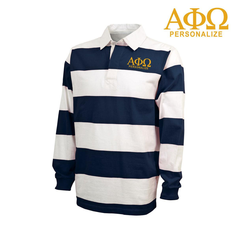 Alpha Phi Omega Classic Rugby Shirt Alpha Phi Omega Classic Rugby Shirt