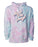 Printify Alpha Phi Omega Cotton Candy Tie Dyed Hoodie Alpha Phi Omega Cotton Candy Tie - Dyed Hoodie