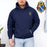 Discount Alpha Phi Omega Crest Shield Emblem Hooded Sweatshirt DISCOUNT-Alpha Phi Omega Crest - Shield Emblem Hooded Sweatshirt