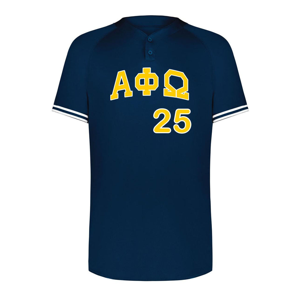 Alpha Phi Omega Cutter Henley Jersey Alpha Phi Omega Cutter Henley Jersey