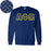 Alpha Phi Omega Fraternity Crest Shield Twill Letter Crewneck Sweatshirt Alpha Phi Omega Fraternity Crest - Shield Twill Letter Crewneck Sweatshirt