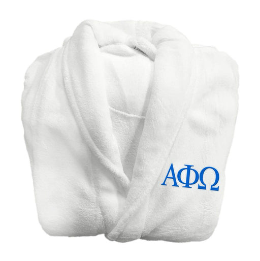 Alpha Phi Omega Alpha Phi Omega Fraternity Lettered Bathrobe