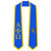 Discount Alpha Phi Omega Greek 2 Tone Lettered Graduation Sash Stole DISCOUNT-Alpha Phi Omega Greek 2 Tone Lettered Graduation Sash Stole