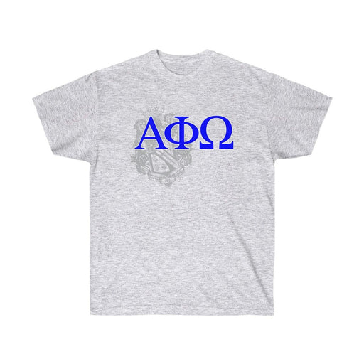 Alpha Phi Omega Alpha Phi Omega Greek Crest Cotton Tee