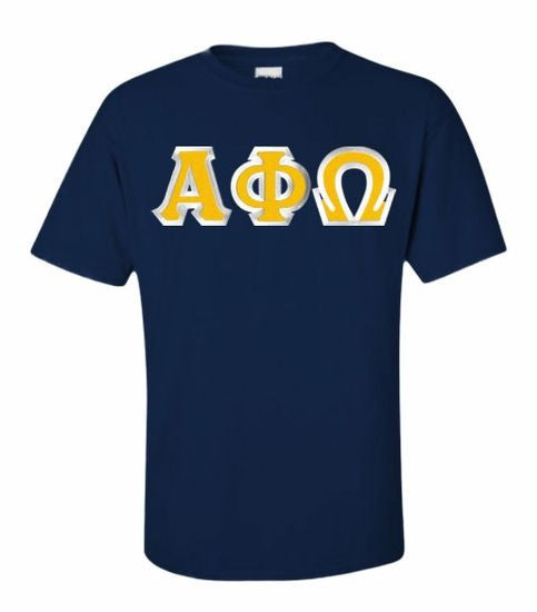 Alpha Phi Omega Alpha Phi Omega Lettered T-Shirt