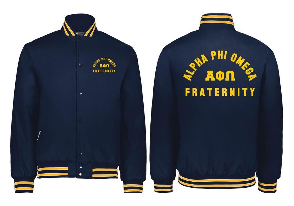 Alpha Phi Omega Old School Coach's Jacket Alpha Phi Omega Old School Coach's Jacket