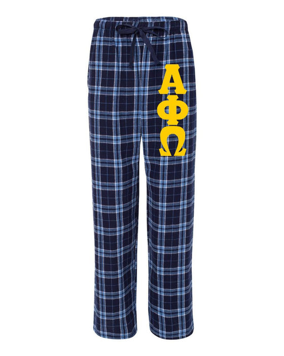 Alpha Phi Omega Pajamas Flannel Pant Alpha Phi Omega Pajamas Flannel Pant