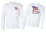 Greekgear Alpha Phi Omega Patriot Long Sleeve T Shirts Alpha Phi Omega Patriot Long Sleeve T-Shirts