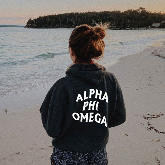 Alpha Phi Omega Social Hoodie Alpha Phi Omega Social Hoodie