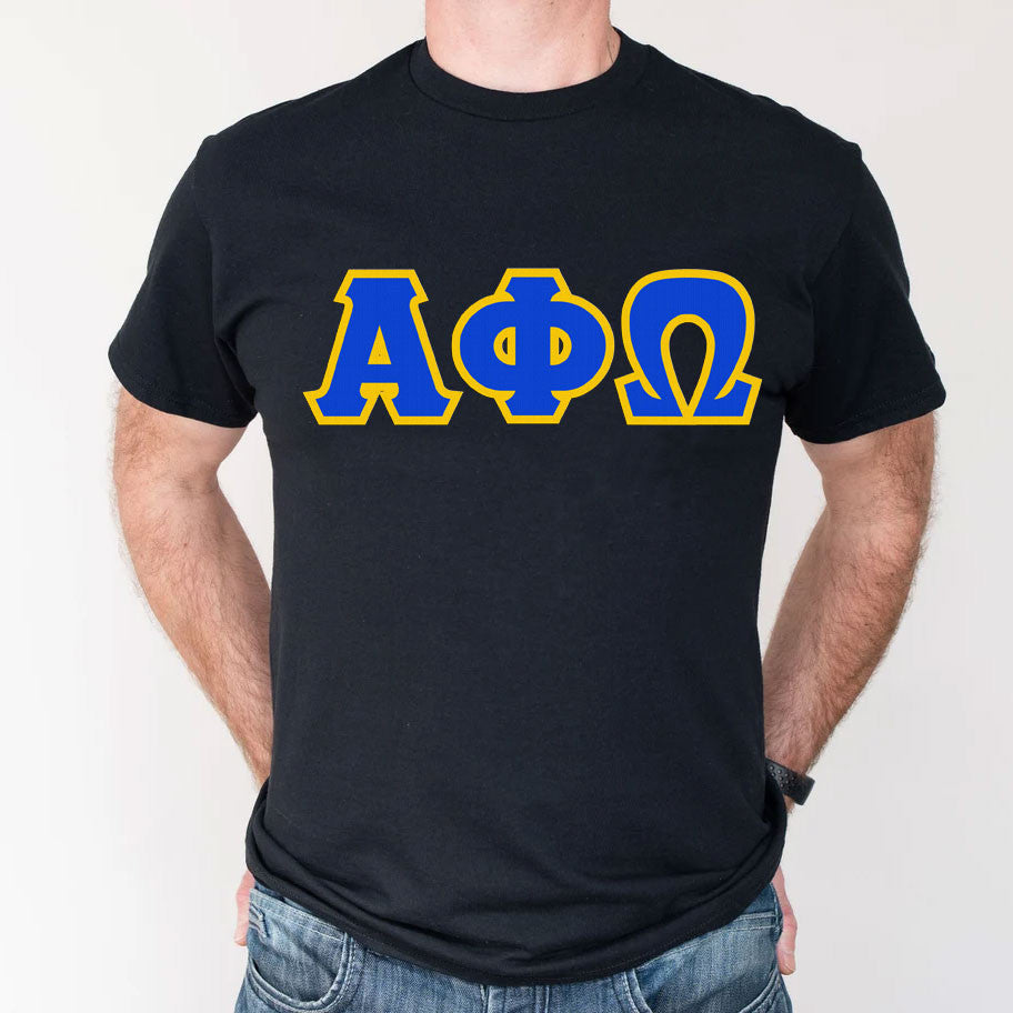 Alpha Phi Omega Custom Twill Short Sleeve T Shirt Alpha Phi Omega Custom Twill Short Sleeve T-Shirt