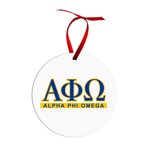 Alpha Phi Omega Alpha Phi Omega Classic Christmas Ornaments