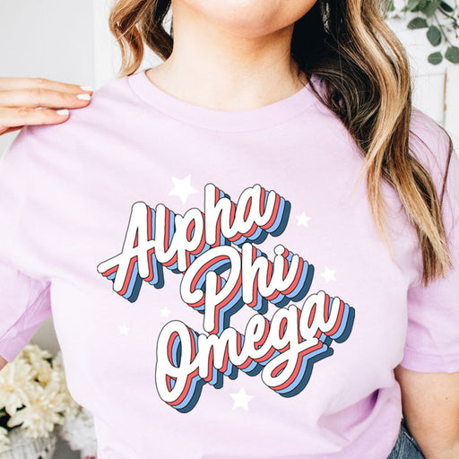Alpha Phi Omega Alpha Phi Omega Flashback Tees