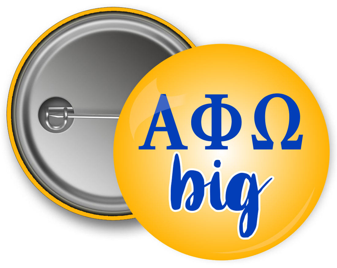 Alpha Phi Omega Big Button Alpha Phi Omega Big Button