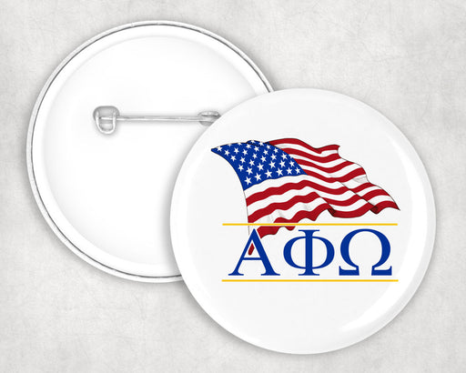 Alpha Phi Omega Alpha Phi Omega Patriot Button