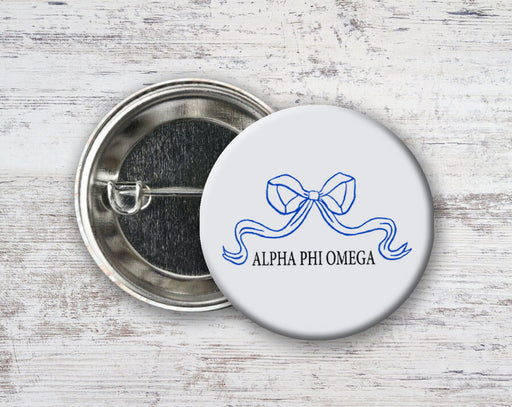 Alpha Phi Omega Alpha Phi Omega Nickname Bow Pin Buttons