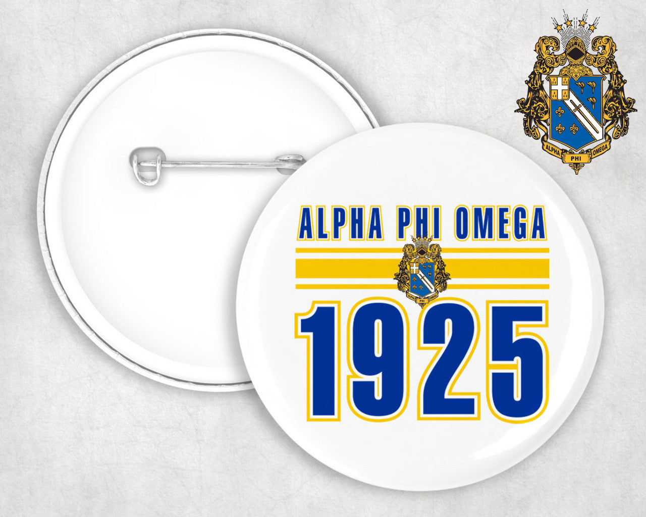 Alpha Phi Omega Est Year Button Alpha Phi Omega Est Year Button
