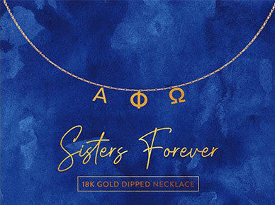 Alpha Phi Omega Alpha Phi Omega Name Necklaces