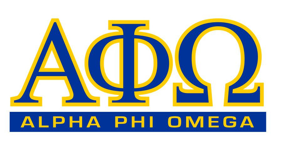 Alpha Phi Omega Classic Sticker Alpha Phi Omega Classic Sticker