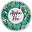 Alpha Phi Palm Leaf Fringe Towel Blanket Alpha Phi Palm Leaf Fringe Towel Blanket