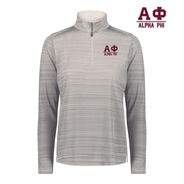 Alpha Phi Pursuit Quarter Zip Pullover Alpha Phi Pursuit Quarter Zip Pullover