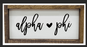 Alpha Phi Script Wooden Signs Alpha Phi Script Wooden Signs