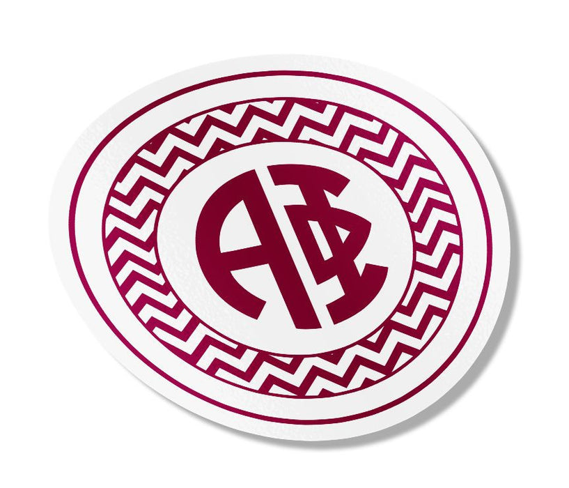 Alpha Phi Sorority Monogram Bumper Sticker Alpha Phi Sorority Monogram Bumper Sticker