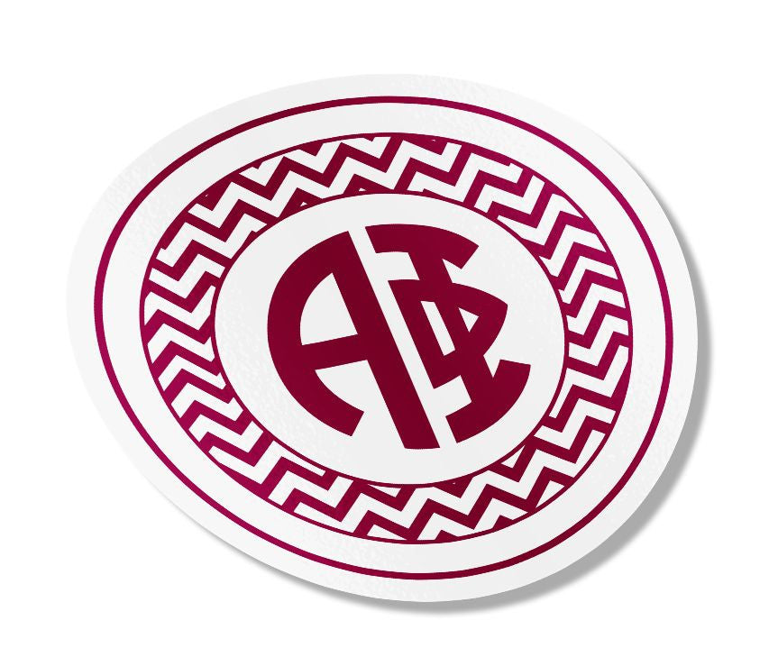 Alpha Phi Sorority Monogram Bumper Sticker Alpha Phi Sorority Monogram Bumper Sticker