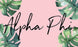 Alpha Phi Tropical Flag Alpha Phi Tropical Flag