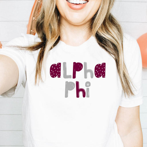 Alpha Phi Alpha Phi Whimsy Tees