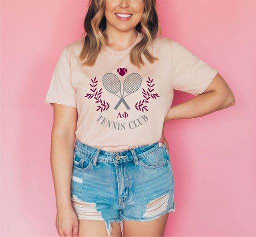 Alpha Phi Alpha Phi Tennis Club Tee