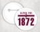 Alpha Phi Stripe Est Pin Buttons Alpha Phi Stripe Established Pin Buttons
