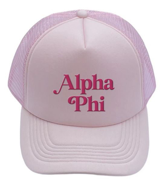 Alpha Phi New Trucker Caps Alpha Phi New Trucker Caps
