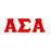 Alpha Sigma Alpha Big Greek Letter Window Sticker Decal Alpha Sigma Alpha Big Greek Letter Window Sticker Decal