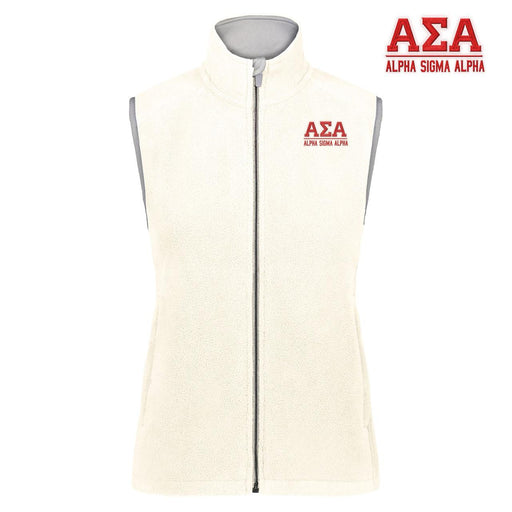 Alpha Sigma Alpha Alpha Sigma Alpha Chill Fleece Vest