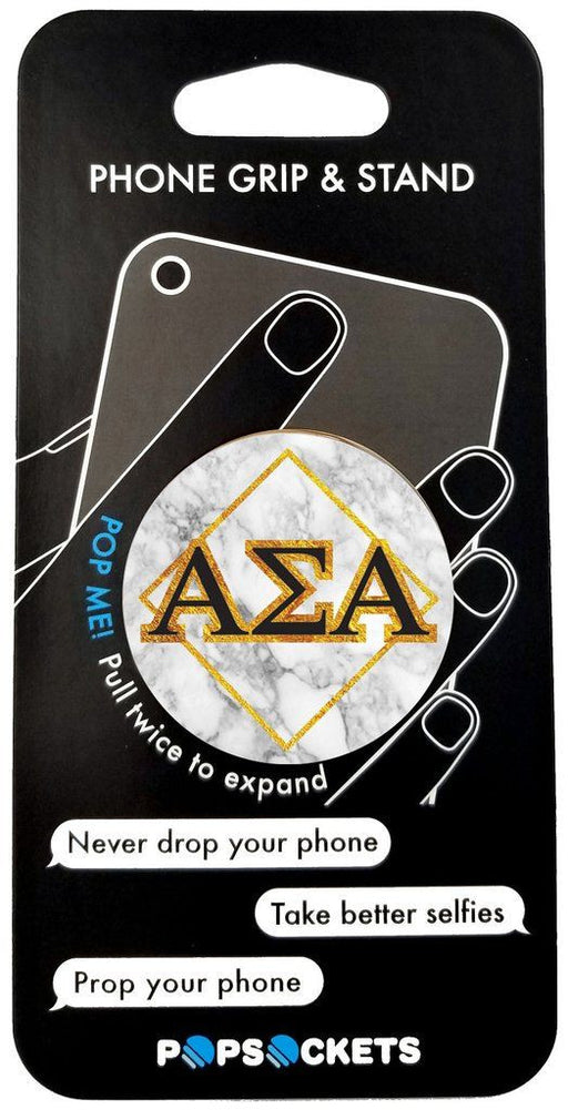 Alpha Sigma Alpha Alpha Sigma Alpha Diamond Pop Socket